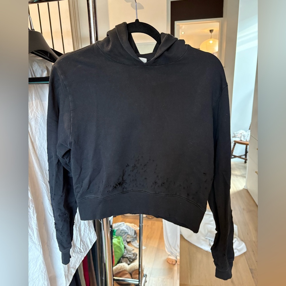 Cotton Citizen Black Hoodie Sweatshirt